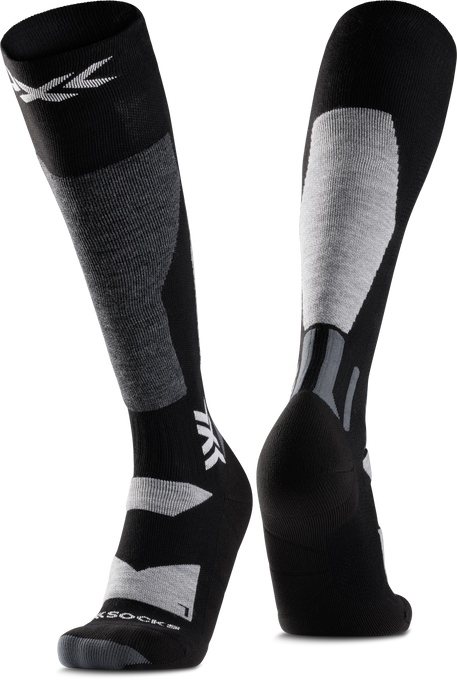 Ponožky X-SOCKS SNOWBOARD DISCOVER OTC X BLACK/LIGHT GREY - 2025/26
