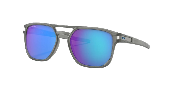 Slnečné okuliare Oakley Latch Beta Prizm Sapphire Polarized Lenses / Matte Grey Ink Frame