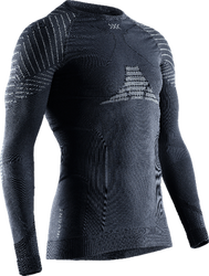 Funkčné tričko X-bionic Invent 4.0 Shirt LG SL Men Anthracite/Black - 2023/24