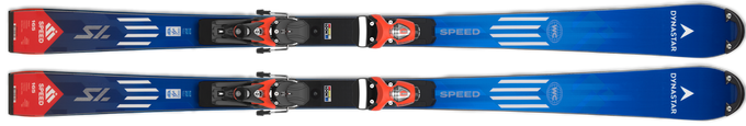 Zjazdové lyže Dynastar Speed Omeglass FIS SL Factory 165 R22 + Look Spx 15 Rockerace Hot Red - 2025/26