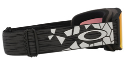 Lyžiarske okuliare Oakley Line Miner Pro L Black Reinforce/Prizm Snow Torch Iridium + Additional lens Prizm Snow Iced Iridium - 2025/26