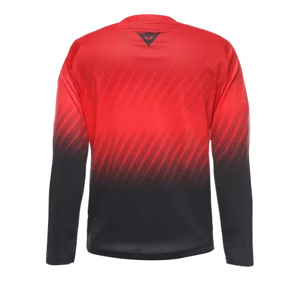 Cyklistický dres Dainese Scarabeo Jersey LS High-Risk-Red/Black - 2023