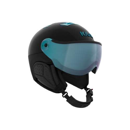 Lyžiarska helma KASK Chrome Visor Black/Sky - 2024/25