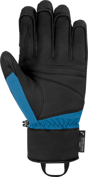 Lyžiarske rukavice Reusch Pro RC Black/Brilliant Blue - 2024/25
