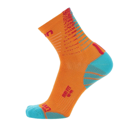 Bežecké ponožky UYN Man Run Fit Socks Orange/Turquoise