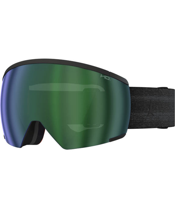 Lyžiarske okuliare Atomic Redster L HD Black Green HD - 2025/26