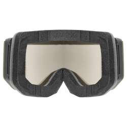 Lyžiarske okuliare Uvex lace ATTRACT FM Black Matt/Mirror Ice Blue + spare lens - 2025/26