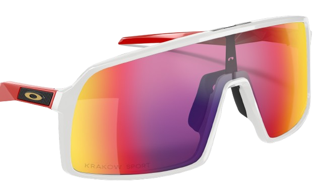 Slnečné okuliare Oakley Sutro Custom Polished White Frame / Prizm Road Iridium Lenses