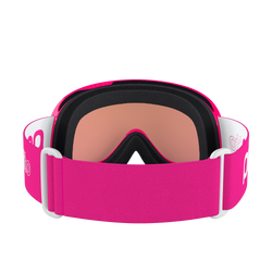 Lyžiarske okuliare POC Pocito Retina Fluorescent Pink/Partly Sunny Light Orange - 2025/26