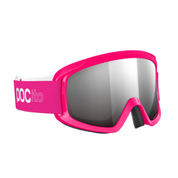 Lyžiarske okuliare POC POCito Opsin Fluorescent Pink/Partly Sunny Silver - 2025/26