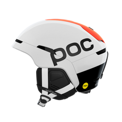 Lyžiarska helma POC Obex Connect Hydrogen White/Fluorescent Orange AVIP - 2025/26