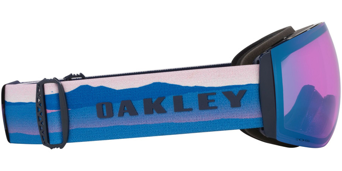 Lyžiarske okuliare Oakley Flight Deck Pro L Mikaela Shiffrin Sig/Prizm Snow Iced Iridium + Additional lens Prizm Snow Sapphire Iridium - 2025/26