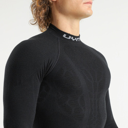 Funkčné tričko UYN Man Elevatyon Biomorph UW Shirt Long SL Turtle New Neck Black - 2025/26