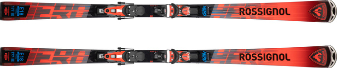 Zjazdové lyže Rossignol Hero Elite LT TI Konect + Nx 12 Konect GW B80 Black Hot Red - 2025/26