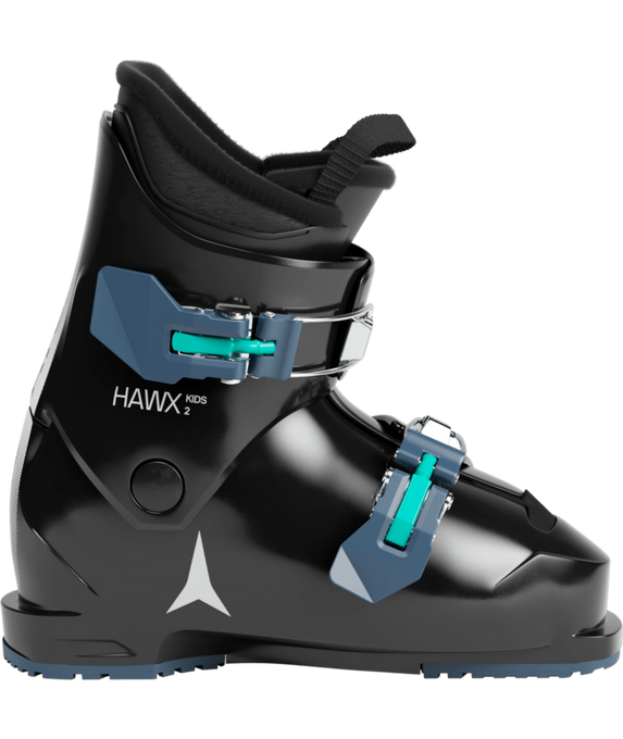 Zjazdové topánky Atomic Hawx Kids 2 Black/Teal – 2025/26
