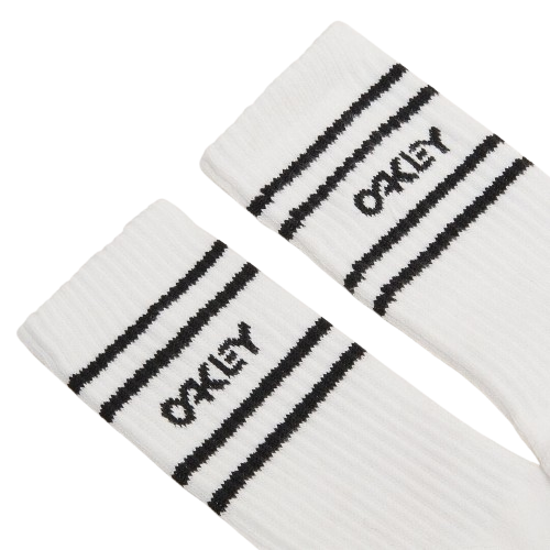 Ponožky Oakley Icon B1B Socks 2.0 White/Black