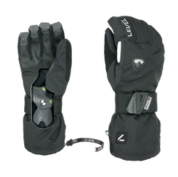 Lyžiarske rukavice Level Fly Black - 2025/26