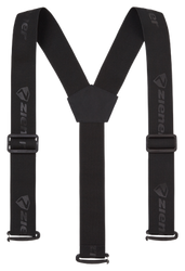 Podväzky Ziener Braces Teamwear Black - 2024/25