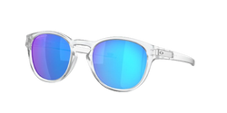 Slnečné okuliare Oakley Latch Prizm Sapphire Polarized Lenses/Matte Clear Frame