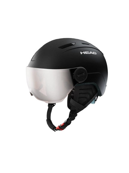 Lyžiarska helma HEAD Mojo Visor Black - 2025/26