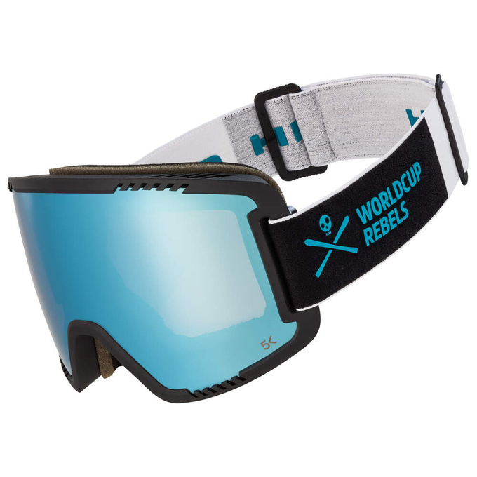 Lyžiarske okuliare HEAD Contex Pro 5K Blue WCR - 2025/26