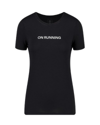 Tričko On Running RUN ON-T Women Black - 2025