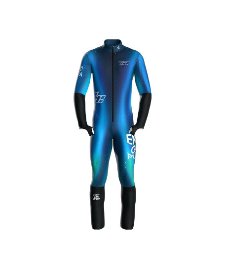 Lyžiarska kombinéza Energiapura Junior/Aurora Blue  (insulated, light padded) - 2025/26