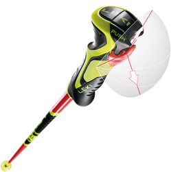 Zjazdove palicé LEKI WCR Lite SL 3D Red - 2025/26