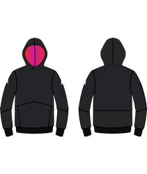 Mikina Atomic Redster Hoodie Black - 2025/26