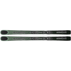 Zjazdové lyže Kastle MX84 premium + Kastle K12 PRW GW Full Black - 2025/26