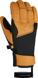 Lyžiarske rukavice Ziener Ganzenberg-z As® Aw Glove Man Black Tan - 2025/26