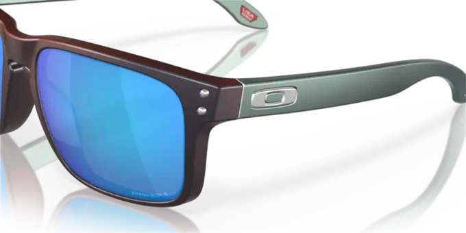 Slnečné okuliare OAKLEY Holbrook Prizm Sapphire Lenses/Matte Black-Red Colorshift Frame - 2023
