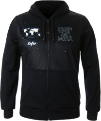 Mikina ENERGIAPURA Sweatshirt Full Zip With Hood Smart Balck/Smartplanet - 2022/23