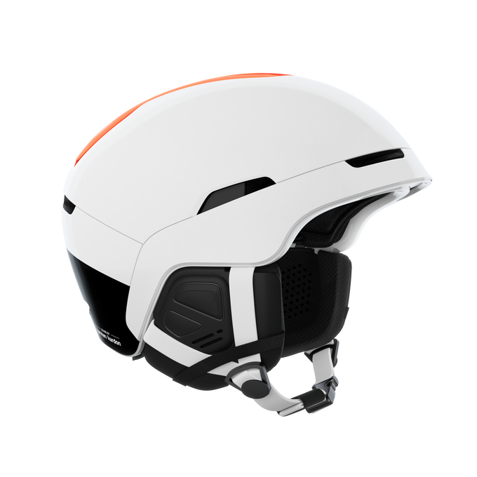 Lyžiarska helma POC Obex Connect Hydrogen White/Fluorescent Orange AVIP - 2025/26