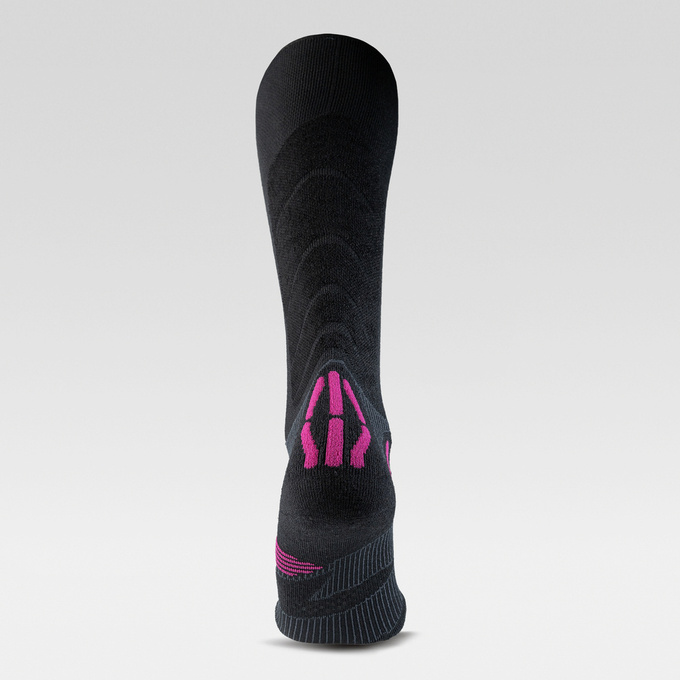 Lyžiarske ponožky UYN Women Ski Touring One Bio Socks Black/Pink Yarrow - 2024/25