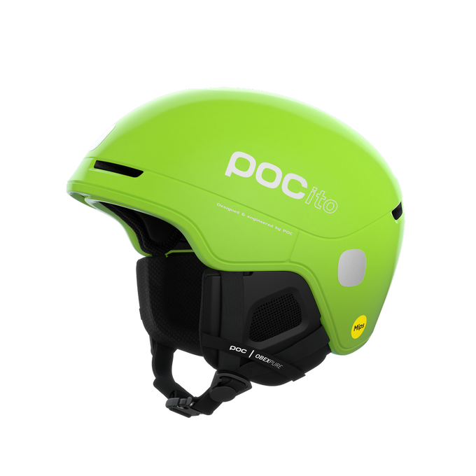 Lyžiarska helma POC Pocito Obex Mips Fluorescent Yellow/Green - 2025/26