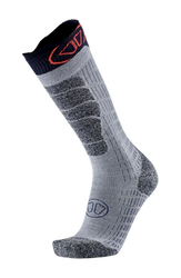 Lyžiarske ponožky Sidas Ski Merino Grey/Orange - 2024/25