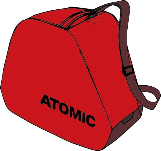 Vak na lyžiarske topánky Atomic Boot Bag Red – 2025/26