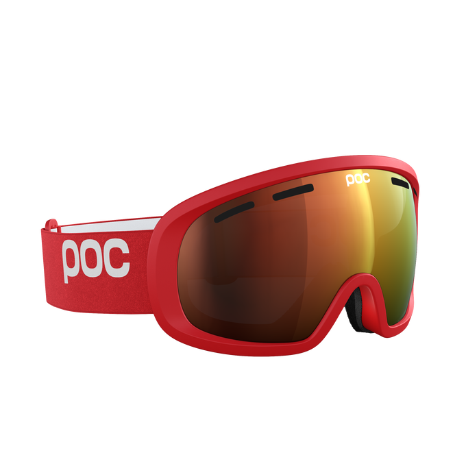 Lyžiarske okuliare POC Fovea Mid Prismane Red/Partly Sunny Orange - 2025/26