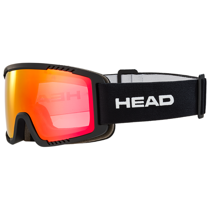 Lyžiarske okuliare HEAD Contex Youth FMR Red/Black - 2025/26