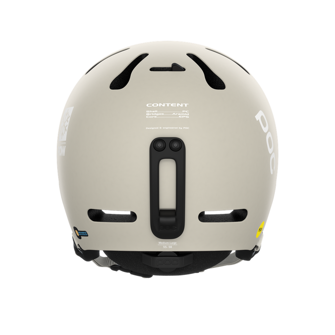 Lyžiarska helma POC Fornix MIPS POW JJ Mineral Grey Matt - 2024/25