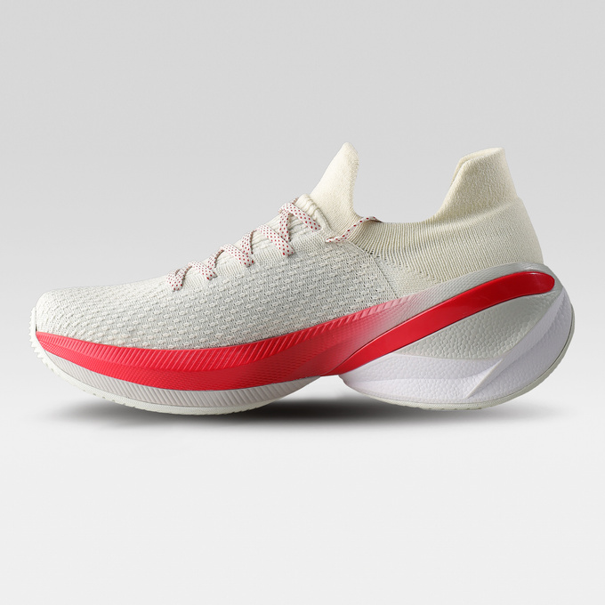 Sportové Topánky UYN Lockie Woman Shoes Red Sole Off White