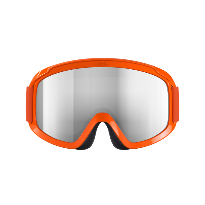 Lyžiarske okuliare POC POCito Opsin Fluorescent Orange/Partly Sunny Silver - 2025/26