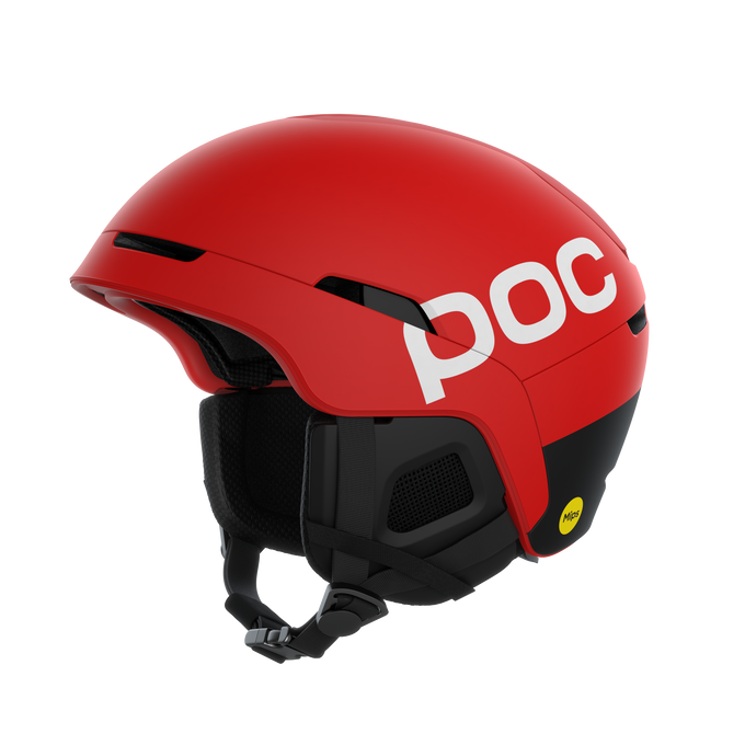 Lyžiarska helma POC Obex BC MIPS Prismane Red Matt - 2025/26
