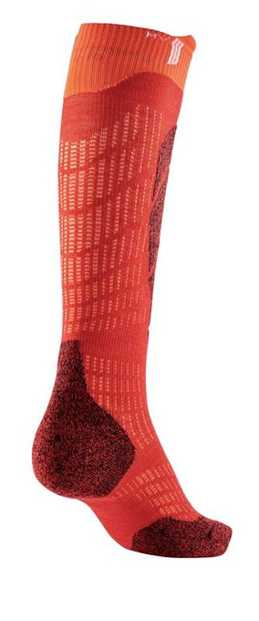 Lyžiarske ponožky Sidas Ski Merino Junior Red/Orange - 2025/26