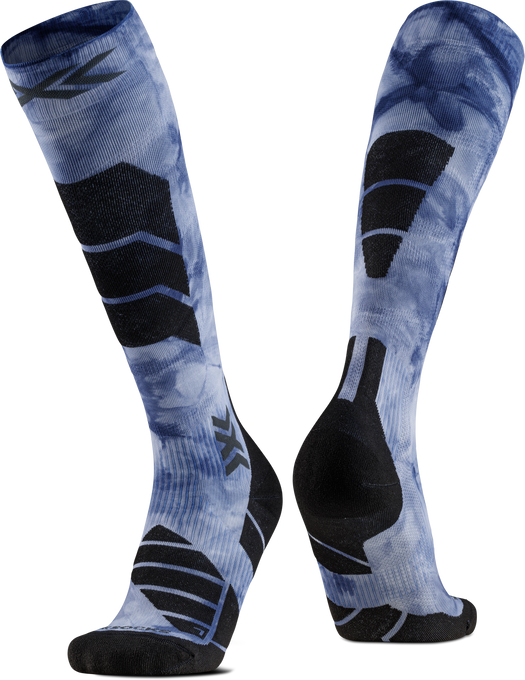 Lyžiarske ponožky X-socks Ski Expert OTC X Black/Light Grey - 2025/26