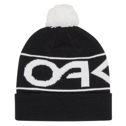 Čiapka Oakley Factory Cuff Beanie Black/White Logo