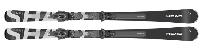 Zjazdové lyže HEAD Shape V2 + PR 11 GW Matt Black Brake 85 mm [G] - 2025/26