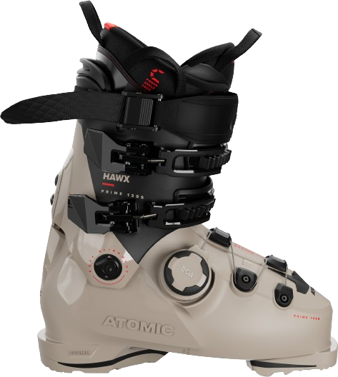 Zjazdové topánky Atomic Hawx Prime 130 S BOA GW Cement/Black/Red - 2025/26