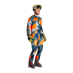 Lyžiarska kombinéza Spyder Performance Gs Race Suit Orange Shock - 2024/25